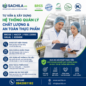 Tư vấn BRCGs, HACCP, FSSC 22000, Halal, Kosher....